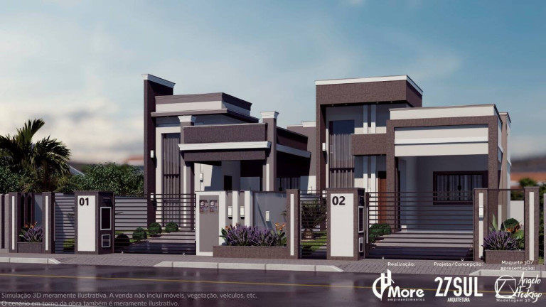 Imagem Casa com 3 Quartos à Venda, 90 m² em Bosque Da Mata - Tijucas