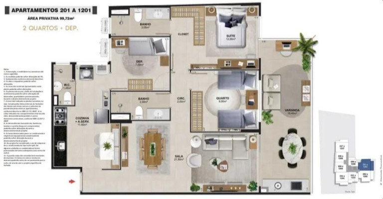 Imagem Apartamento com 2 Quartos à Venda, 113 m² em Flamengo - Rio De Janeiro
