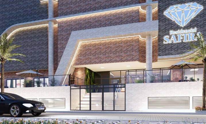Imagem Apartamento com 2 Quartos à Venda, 75 m² em Guilhermina - Praia Grande