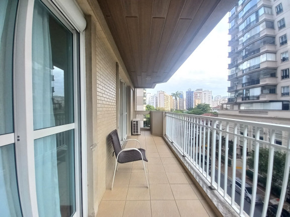 Apartamento com 3 Quartos para Alugar, 159 m² em Boqueirão - Santos