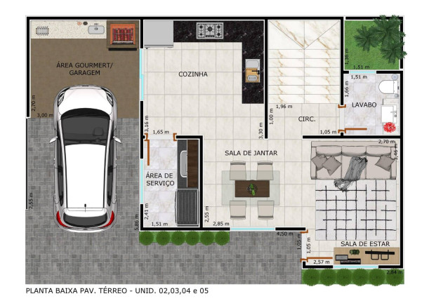 Imagem Sobrado com 3 Quartos à Venda, 132 m² em Country - Cascavel