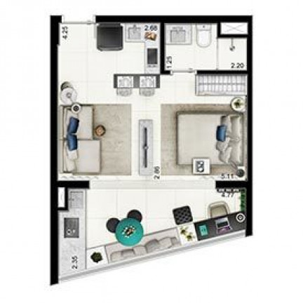 Imagem Apartamento com 2 Quartos à Venda, 60 m² em Pinheiros - São Paulo Imagem Apartamento com 2 Quartos à Venda, 60 m² em Pinheiros - São Paulo