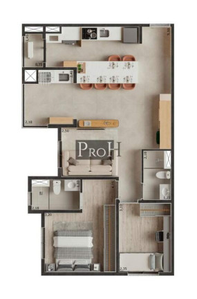 Imagem Apartamento com 3 Quartos à Venda, 70 m² em Casa Branca - Santo André Imagem Apartamento com 3 Quartos à Venda, 70 m² em Casa Branca - Santo André