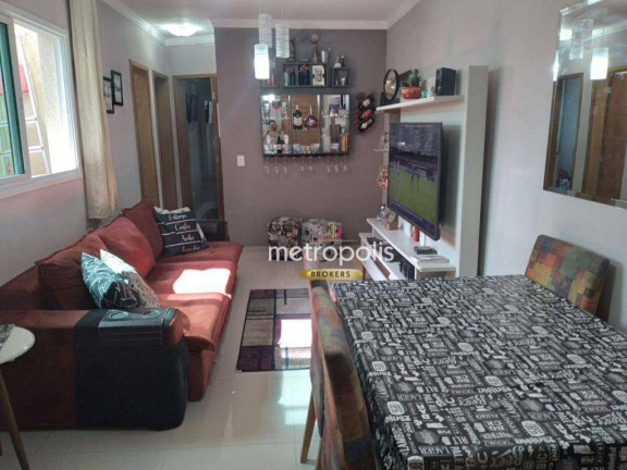 Apartamento com 2 Quartos à Venda, 56 m² em Jardim Ana Maria - Santo André