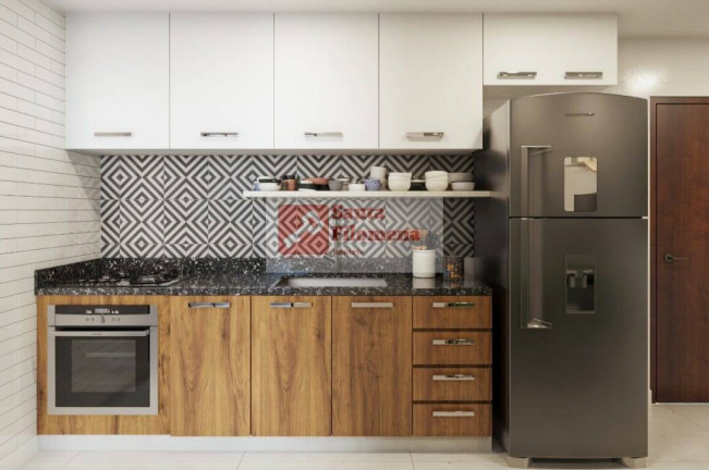 Imagem Apartamento com 2 Quartos à Venda, 45 m² em Santa Maria - Santo André