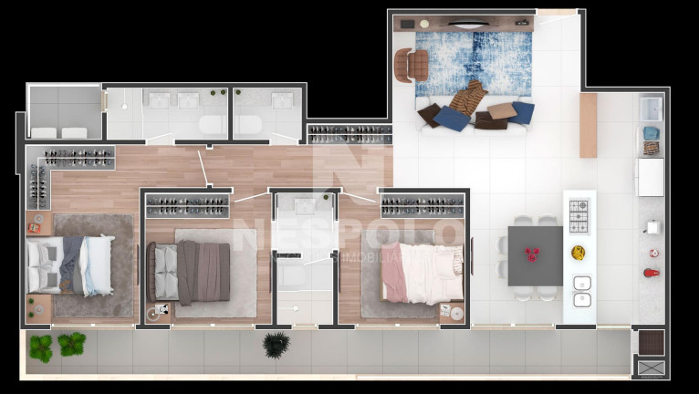 Imagem Apartamento com 2 Quartos à Venda, 115 m² em Fazenda - Itajai Imagem Apartamento com 2 Quartos à Venda, 115 m² em Fazenda - Itajai