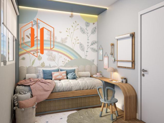 Imagem Apartamento com 2 Quartos à Venda, 45 m² em Jardim Amélia - Pinhais