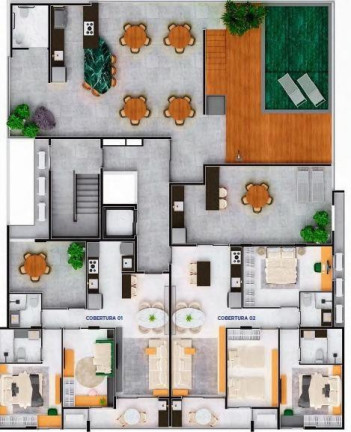 Imagem Apartamento com 3 Quartos à Venda, 71 m² em Bessa - João Pessoa