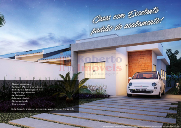Imagem Casa com 3 Quartos à Venda, 80 m² em São José  - Itapoá