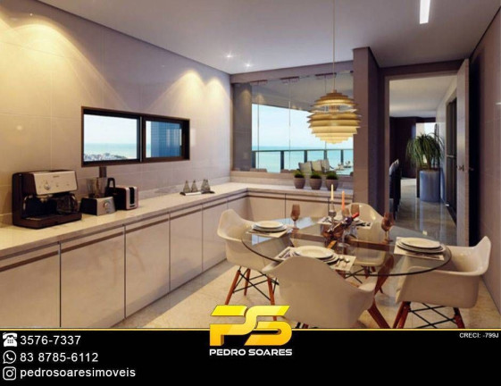 Imagem Apartamento com 5 Quartos à Venda, 414 m² em Altiplano Cabo Branco - João Pessoa