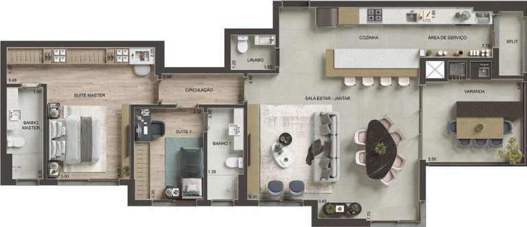 Imagem Apartamento com 1 Quarto à Venda, 58 m² em Centro Cívico - Curitiba Imagem Apartamento com 1 Quarto à Venda, 58 m² em Centro Cívico - Curitiba