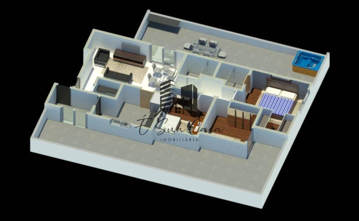 Imagem Cobertura com 4 Quartos à Venda, 171 m² em Cabral - Contagem