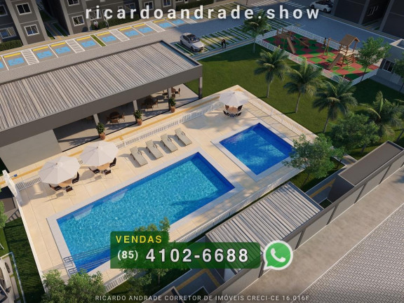 Imagem Apartamento com 2 Quartos à Venda, 40 m² em Itambé - Caucaia Imagem Apartamento com 2 Quartos à Venda, 40 m² em Itambé - Caucaia