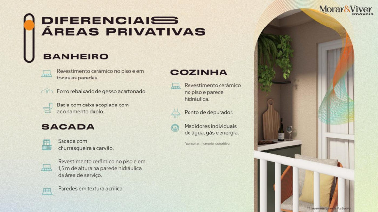 Imagem Apartamento com 2 Quartos à Venda, 45 m² em Vargem Grande - Pinhais