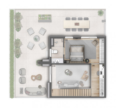 Imagem Apartamento com 2 Quartos à Venda, 102 m² em Moema Pássaros - São Paulo