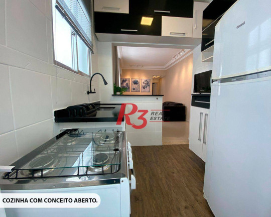 Imagem Apartamento com 1 Quarto à Venda, 50 m² em Pompéia - Santos Imagem Apartamento com 1 Quarto à Venda, 50 m² em Pompéia - Santos