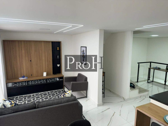 Imagem Casa de Condomínio com 3 Quartos à Venda, 140 m² em Campestre - Santo André Imagem Casa de Condomínio com 3 Quartos à Venda, 140 m² em Campestre - Santo André