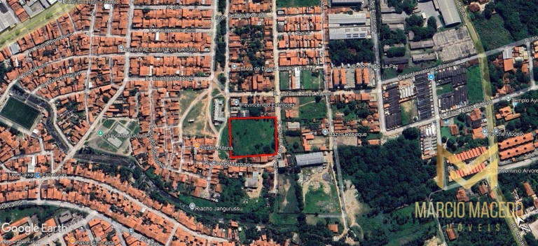 Terreno à Venda, 6.712 m² em Jangurussu - Fortaleza
