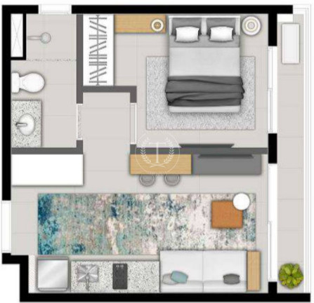 Imagem Apartamento com 1 Quarto à Venda, 33 m² em Vila Mariana - São Paulo