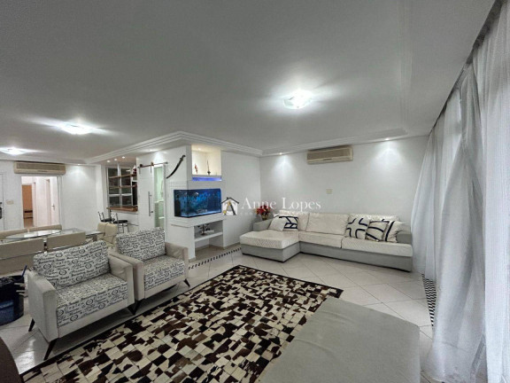Imagem Apartamento com 3 Quartos para Alugar, 127 m² em Gonzaga - Santos Imagem Apartamento com 3 Quartos para Alugar, 127 m² em Gonzaga - Santos