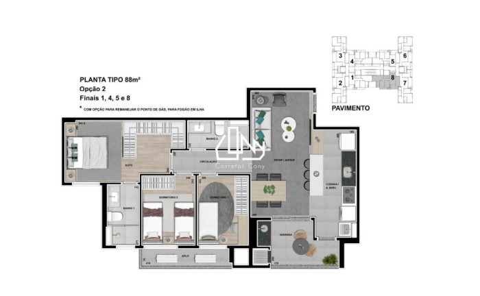 Imagem Apartamento com 3 Quartos à Venda, 88 m² em Jardim Cuiaba - Cuiabá Imagem Apartamento com 3 Quartos à Venda, 88 m² em Jardim Cuiaba - Cuiabá