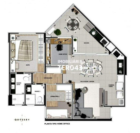 Imagem Apartamento com 3 Quartos à Venda, 86 m² em Centro - Londrina