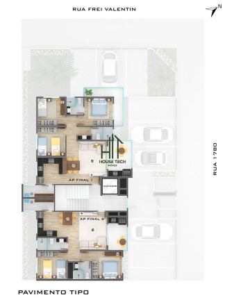 Imagem Apartamento com 2 Quartos à Venda, 69 m² em Balneário Mariluz - Itapoá