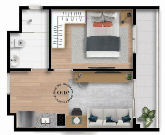 Imagem Imóvel com 1 Quarto à Venda, 25 m² em Santo Amaro - São Paulo Imagem Imóvel com 1 Quarto à Venda, 25 m² em Santo Amaro - São Paulo