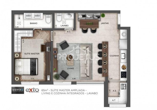 Imagem Apartamento com 2 Quartos à Venda, 82 m² em Vila Andrade - São Paulo
