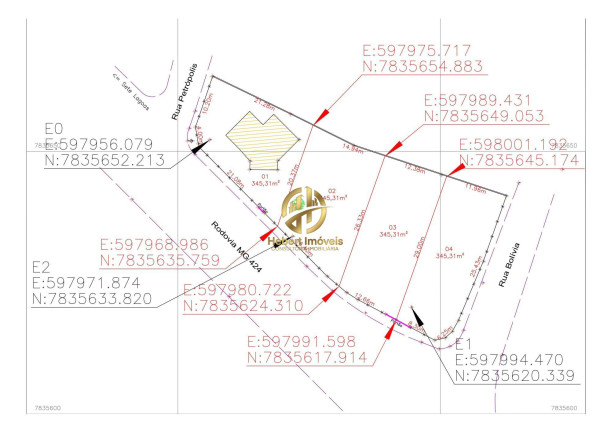 Imagem Terreno à Venda, 1.381 m² em Zona Rural - Matozinhos
