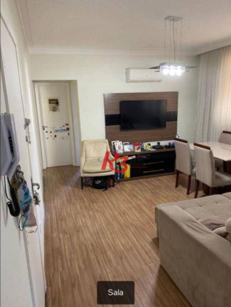 Apartamento com 3 Quartos à Venda, 88 m² em Marapé - Santos