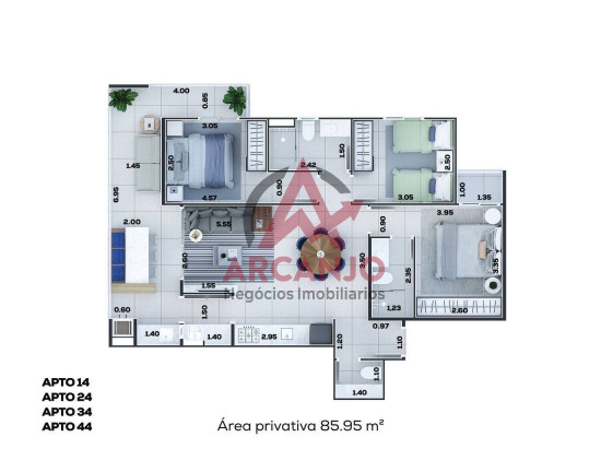 Imagem Apartamento com 3 Quartos à Venda, 91 m² em Itagua - Ubatuba Imagem Apartamento com 3 Quartos à Venda, 91 m² em Itagua - Ubatuba
