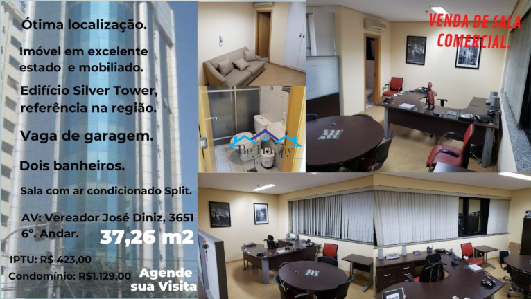 Imóvel Comercial à Venda, 37 m² em Santo Amaro - São Paulo