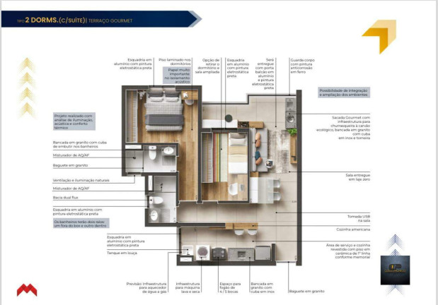 Imagem Apartamento com 2 Quartos à Venda, 55 m² em Nova Petrópolis - São Bernardo Do Campo