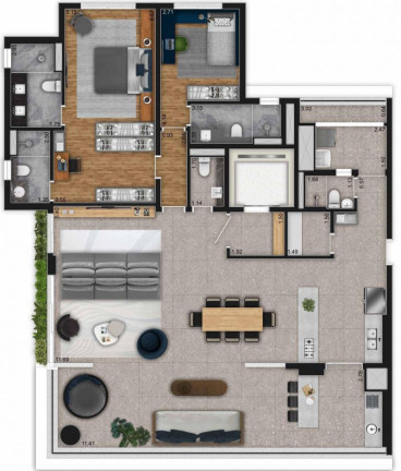 Imagem Apartamento com 3 Quartos à Venda, 181 m² em Paraíso - São Paulo Imagem Apartamento com 3 Quartos à Venda, 181 m² em Paraíso - São Paulo