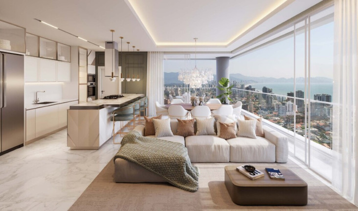 Imagem Apartamento com 3 Quartos à Venda, 118 m² em Perequê - Porto Belo