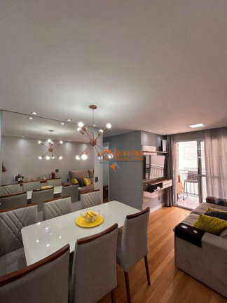 Imagem Apartamento com 3 Quartos à Venda, 62 m² em Jardim Bela Vista - Guarulhos