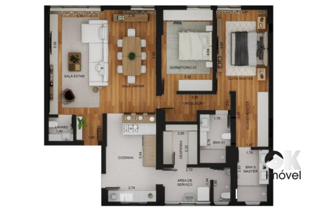 Imagem Apartamento com 2 Quartos à Venda, 128 m² em Pinheiros - São Paulo Imagem Apartamento com 2 Quartos à Venda, 128 m² em Pinheiros - São Paulo