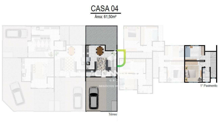 Imagem Sobrado com 2 Quartos à Venda, 62 m² em Espinheiros - Itajaí