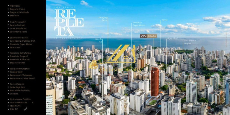 Imagem Imóvel com 1 Quarto à Venda, 30 m² em Graça - Salvador Imagem Imóvel com 1 Quarto à Venda, 30 m² em Graça - Salvador