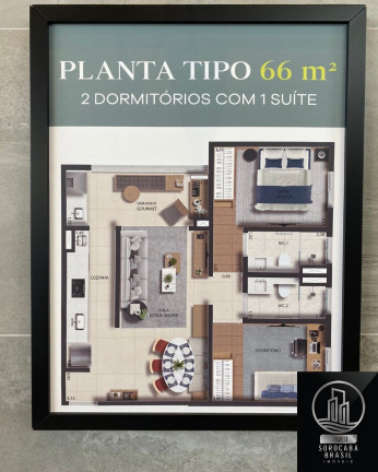 Imagem Apartamento com 2 Quartos à Venda, 66 m² em Jardim Guarujá - Sorocaba Imagem Apartamento com 2 Quartos à Venda, 66 m² em Jardim Guarujá - Sorocaba