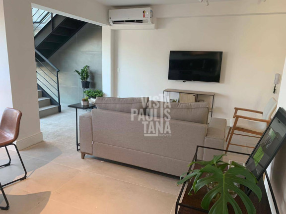 Imagem Cobertura com 2 Quartos à Venda ou Locação, 85 m² em Jardim Paulista - São Paulo