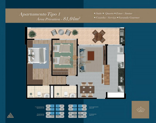 Imagem Apartamento com 2 Quartos à Venda, 81 m² em Centro - Petrópolis