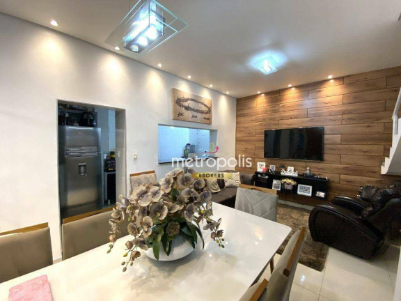 Imagem Sobrado com 3 Quartos à Venda, 93 m² em Nova Gerti - São Caetano Do Sul