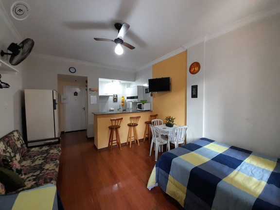 Imagem Kitnet com 1 Quarto para Alugar ou Temporada, 55 m² em Pitangueiras - Guarujá