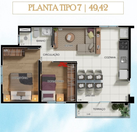Imagem Apartamento com 2 Quartos à Venda, 49 m² em Vila Das Palmeiras - Guarulhos Imagem Apartamento com 2 Quartos à Venda, 49 m² em Vila Das Palmeiras - Guarulhos