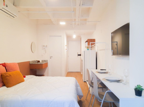 Imagem Apartamento com 1 Quarto para Alugar, 26 m² em Higienópolis - São Paulo