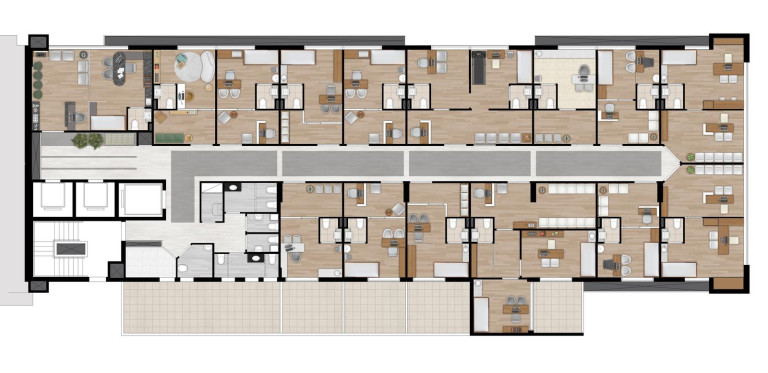 Imagem Sala Comercial à Venda, 22 m² em Centro - Curitiba