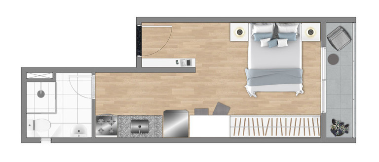 Imagem Apartamento com 1 Quarto à Venda, 45 m² em Vila Buarque - São Paulo Imagem Apartamento com 1 Quarto à Venda, 45 m² em Vila Buarque - São Paulo