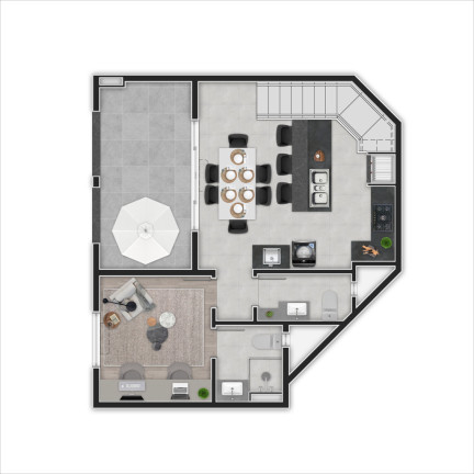Imagem Apartamento com 2 Quartos à Venda, 53 m² em Bom Retiro - Curitiba Imagem Apartamento com 2 Quartos à Venda, 53 m² em Bom Retiro - Curitiba